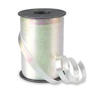 Präsent - Cinta rizadora Brasilien blanca, 10 mm de ancho, 200 m de longitud