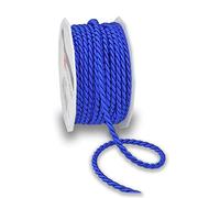 PRÄSENT Mosel - Correa para Equipaje (25 m de Largo, 4 mm de Ancho), Red (Azul) - 9020425-614
