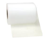 PRÄSENT Verona Cinta de decoración Color Blanco de Tul, 50 m Largo, 112 mm Ancho, Cinta embalar, Decorar, Hacer Manualidades, Envolver Regalos, Lazo Elegante de Tul para Eventos Especiales