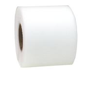 PRÄSENT VERONA cinta de decoración color blanco de tul, 50 m largo, 72 mm ancho, cinta embalar, decorar, hacer manualidades, envolver regalos, lazo elegante de tul para eventos especiales