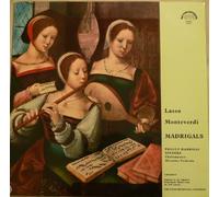 Prag Madrigal Singers - Lasso Monteverdi Madrigals. Vinyl LP.