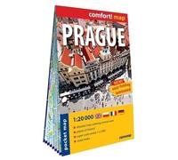 Praga 1:20.000 City Pocket plastificado (Carte Poche laminée Comfort! Map)