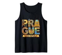 Praga City Name Travel Souvenir - Regalo turístico Camiseta sin Mangas