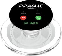 Praga está Llamando y Debo IR a República Checa de Viaje PopSockets PopGrip para MagSafe