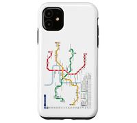 Praga Metro Checo Suburban Railway - Souvenir Ruta Mapa Carcasa para iPhone 11