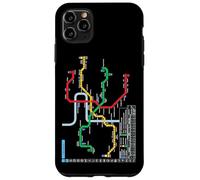 Praga Metro Checo Suburban Railway - Souvenir Ruta Mapa Carcasa para iPhone 11 Pro Max