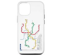 Praga Metro Checo Suburban Railway - Souvenir Ruta Mapa Carcasa para iPhone 12/12 Pro