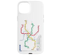 Praga Metro Checo Suburban Railway - Souvenir Ruta Mapa Carcasa para iPhone 15 Plus