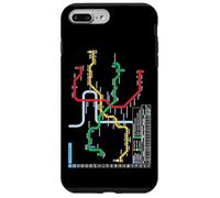 Praga Metro Checo Suburban Railway - Souvenir Ruta Mapa Carcasa para iPhone 7 Plus/8 Plus