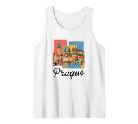 Praga República Checa Souvenir Praga Camiseta sin Mangas
