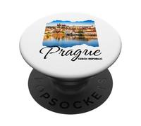 Praga República Checa Souvenir Praga PopSockets PopGrip Adhesivo