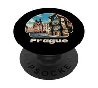 Praga República Checa Souvenir Praga PopSockets PopGrip Adhesivo