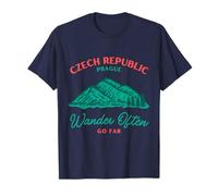 Praga República Checa Vacaciones Wander A Menudo IR lejos Camiseta
