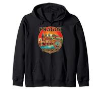 Praga República Checa Viaje Souvenir City Gift Sudadera con Capucha