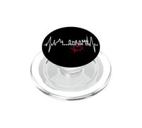 Praga Skyline Latido del Corazón República Checa Amo Praha PopSockets PopGrip para MagSafe
