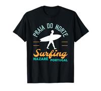 Praia Do Norte - Surf Portugal Nazare Surfers Regalo Camiseta