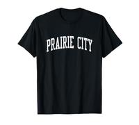 Prairie City IL Vintage Athletic Sports JS02 Camiseta