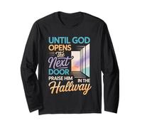 Praise God In Hallway Until He Opens Next Door - Manga Larga