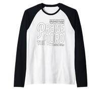 Praise The Lord Bible Verse Shirt Christian Jesus Shirts Camiseta Manga Raglan