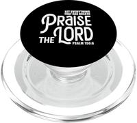 Praise The Lord Bible Verse Shirt Christian Jesus Shirts PopSockets PopGrip para MagSafe