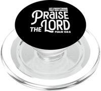 Praise The Lord Bible Verse Shirt Christian Jesus Shirts PopSockets PopGrip para MagSafe