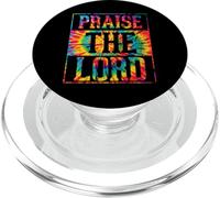 Praise The Lord Christian Faith Tie Dye Cute Christianity PopSockets PopGrip para MagSafe