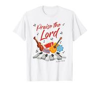 Praise The Lord - Psalm 150:6 Christian Church Worship Color Camiseta