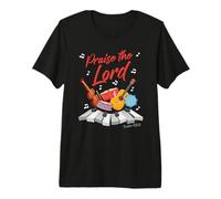 Praise The Lord - Psalm 150:6 Christian Church Worship Color Camiseta Premium