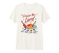 Praise The Lord - Psalm 150:6 Christian Church Worship Color Camiseta Premium