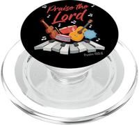 Praise The Lord - Psalm 150:6 Christian Church Worship Color PopSockets PopGrip para MagSafe