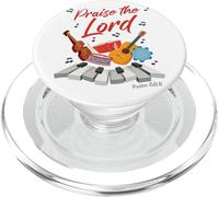 Praise The Lord - Psalm 150:6 Christian Church Worship Color PopSockets PopGrip para MagSafe