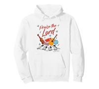 Praise The Lord - Psalm 150:6 Christian Church Worship Color Sudadera con Capucha