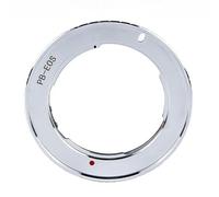 Praktica - Adaptador de lente PB a EF para anillo de enfoque manual de metal para infinito, compatible con Canon para EOS 550D, 7D, 5D DSLR y película de 35 mm para cámaras SLR