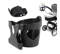 Pram Cup Holder - 3,35 in PP Drink Coffee Cup Holder with Phone Holders for Pram Rollator Bike Wheelchair Essentials for, Christmas Stocking Fillers