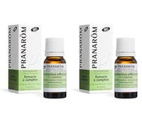 Pranarom - Aceite Esencial de Romero Alcanfor Bio - Sumidad Florida - 10 ml (Paquete de 2)