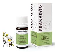 Pranarôm Aceite Esencial Jara de Córcega Bio Quimiotipado AEQT 5 ml | Cistus ladaniferus · Ramas · Cuidado de la piel y bienestar · Difusión para relajación · 100% puro, ecológico