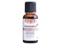 PRANAROM Aceite Esencial Meditación Difusión 30 ml - Incienso y Nardo | Sinergia orgánica para difusor con incienso y nardo. Acompaña la meditación y el recogimiento.