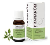 PRANARÔM Aceite Esencial Ravintsara - Confort Respiratorio y Defensas Naturales - Aceite Esencial Quimiotipado HECT - 100% Puro y Natural - 10 ml