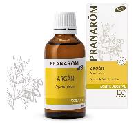 PRANAROM - Argán Bio - Aceite Vegetal - Belleza Del Cabello Y La Piel - Rico En Vitaminas Y Antioxidantes - 50ml