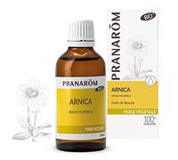 Pranarôm Aceite vegetal de Arnica 100% Bio, Arnica montana - Extracto lipídico titulado de flores de árnica, Puro o como soporte para los aceites esenciales, En casos de tensiones musculares, 50 ml