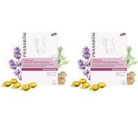 PRANAROM - Aromafemina - Confort Pre Menstrual - 30 Cápsulas (Paquete de 2)
