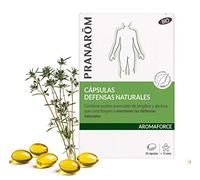 PRANAROM - Aromaforce - Cápsulas de Defensas Naturales con Aceites Esenciales de Jengibre y Ajedrea de Montaña - BIO - 30 Cápsulas