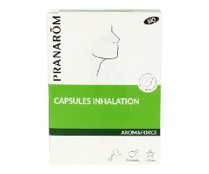 Pranarom Aromaforce Inhalación Bio 15 cápsulas + Inhalador Gratis