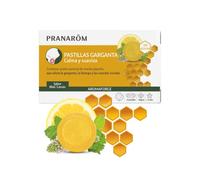 Pranarôm Aromaforce - Pastillas para la garganta, miel y limón - Calma y suaviza - 24 pastillas