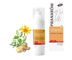 Pranarôm Aromalgic Aceite de Masaje Bio Espalda-Muslos-Gemelos 100 ml