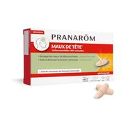 PRANAROM - Aromalgic Dolor de cabeza - Aliviar dolores de cabeza puntuales - 8 comprimidos