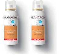 PRANAROM Aromalgic Spray Articulaciones y Músculos - Aceites Esenciales Bio HECT - Efecto Frío Inmediato - 75 ml (Paquete de 2)