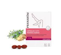 Pranarôm Cápsulas Circularom Forte – Piernas ligeras, eliminación de líquidos – 30 cápsulas