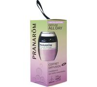 PRANAROM - Difusión - Cofre Diffuse All Day - 3 Sinergias de Aceites Esenciales - 3 x 5 ml