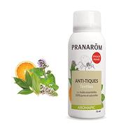 Pranarôm - Espray Antigarrapatas, para Textiles y Ropa, para Paseos en el Bosque, Repelente de Garrapatas, Fórmula concentrada en activos de origen vegetal, 75 ml